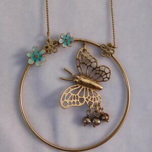Ladies Pilgrim Butterfly Necklace